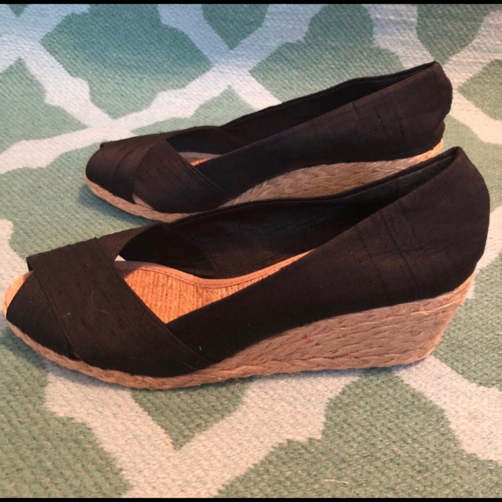 Ralph Lauren Black wedges